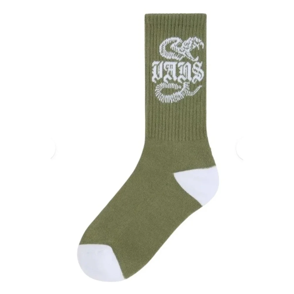 Vans - Road Stop Crew Sock Loden Green - Boys‎ Us Size 1-6
